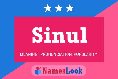 Sinul Name Poster