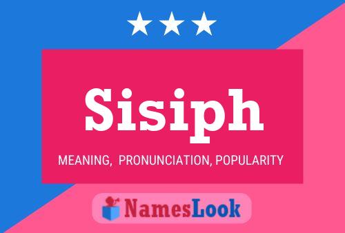 Sisiph Name Poster