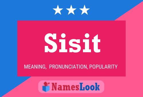 Sisit Name Poster