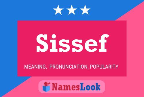 Sissef Name Poster