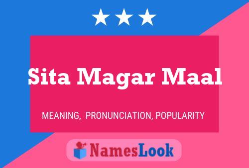 Sita Magar Maal Name Poster