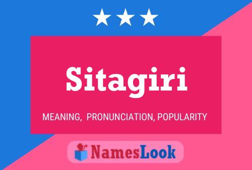 Sitagiri Name Poster