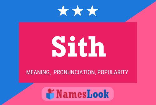 Sith Name Poster