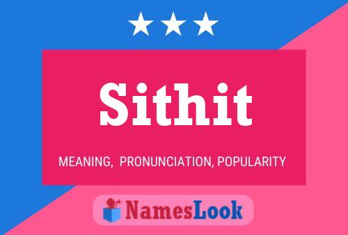 Sithit Name Poster