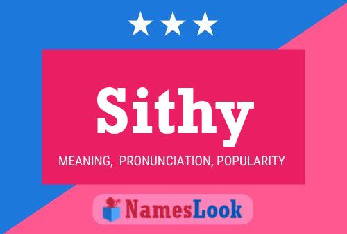 Sithy Name Poster