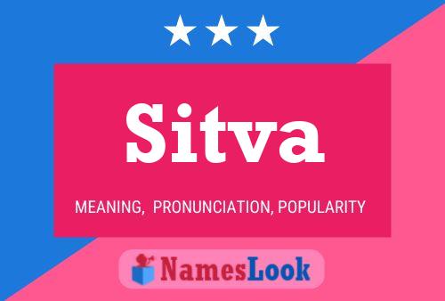 Sitva Name Poster