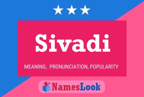 Sivadi Name Poster