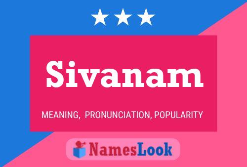 Sivanam Name Poster