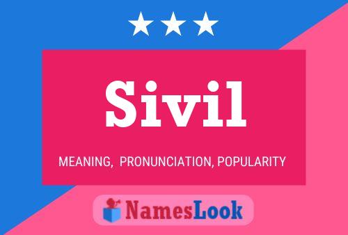 Sivil Name Poster