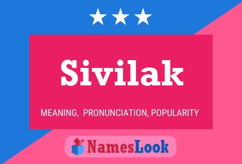 Sivilak Name Poster