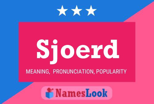 Sjoerd Name Poster