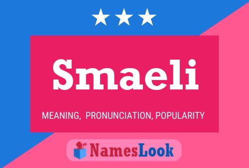 Smaeli Name Poster