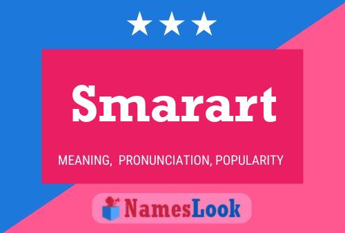 Smarart Name Poster