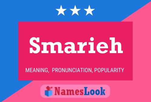 Smarieh Name Poster