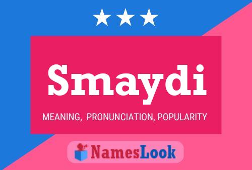 Smaydi Name Poster