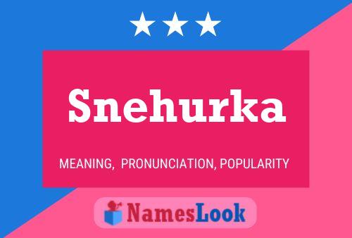 Snehurka Name Poster