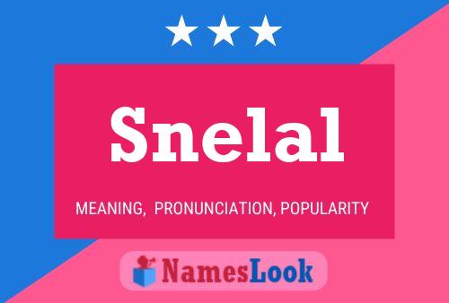 Snelal Name Poster