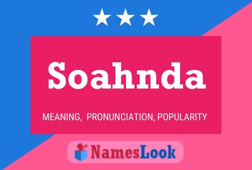 Soahnda Name Poster