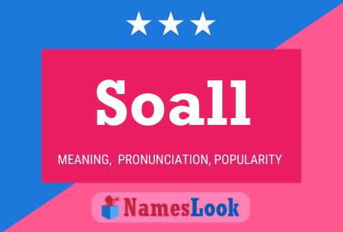 Soall Name Poster