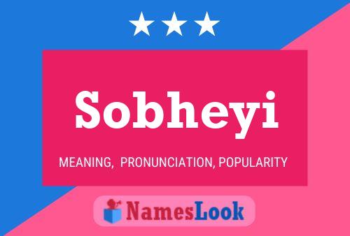 Sobheyi Name Poster