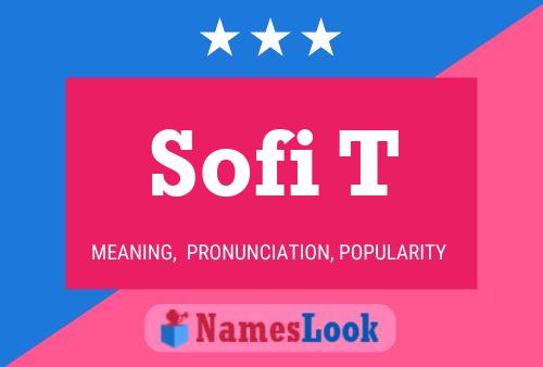 Sofi T Name Poster