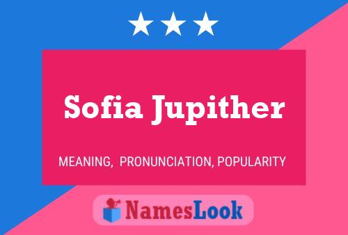 Sofia Jupither Name Poster