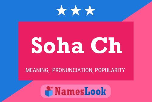 Soha Ch Name Poster