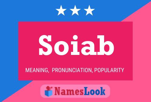 Soiab Name Poster