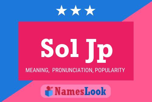 Sol Jp Name Poster