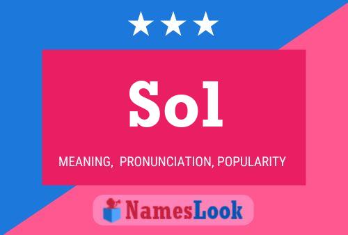 Sol Name Poster