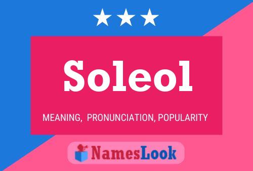 Soleol Name Poster