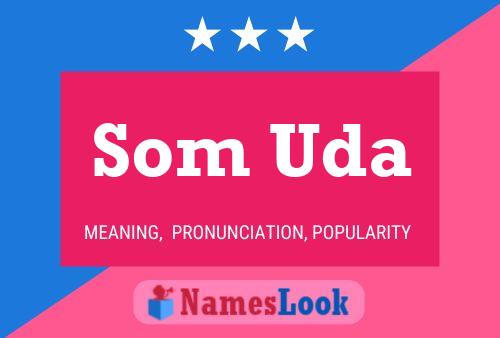 Som Uda Name Poster