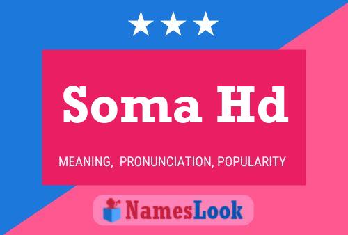 Soma Hd Name Poster