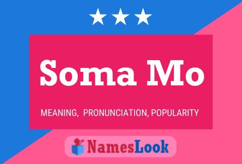 Soma Mo Name Poster