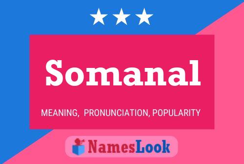 Somanal Name Poster