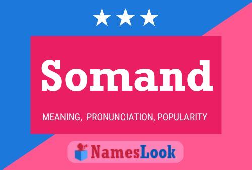 Somand Name Poster