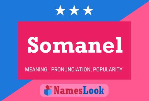 Somanel Name Poster