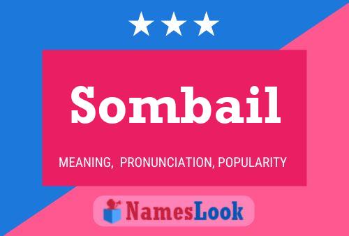 Sombail Name Poster