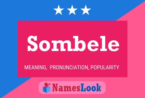 Sombele Name Poster