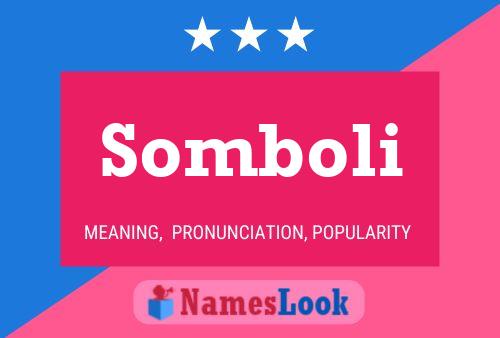 Somboli Name Poster