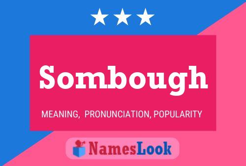 Sombough Name Poster