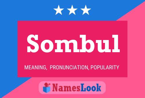 Sombul Name Poster