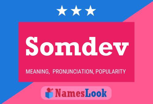 Somdev Name Poster