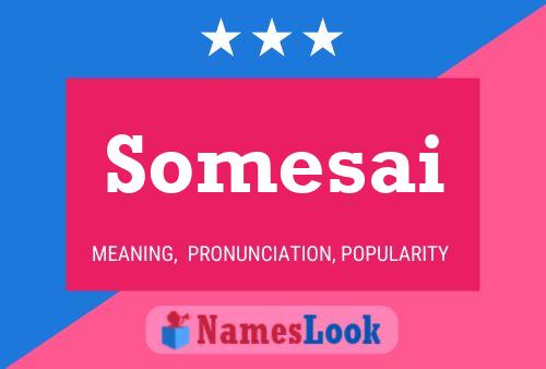 Somesai Name Poster