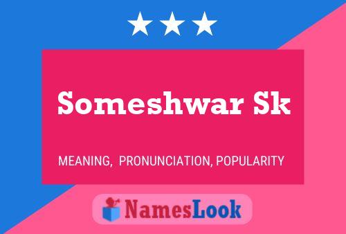 Someshwar Sk Name Poster