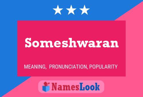 Someshwaran Name Poster