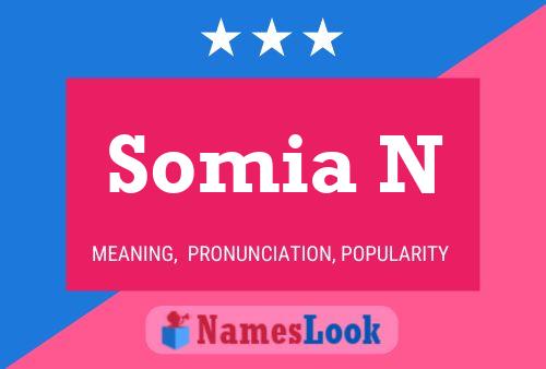 Somia N Name Poster