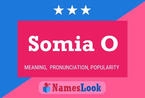 Somia O Name Poster