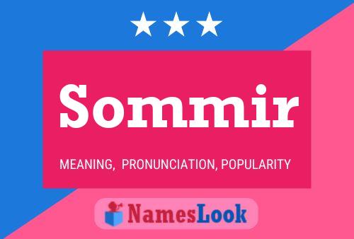 Sommir Name Poster