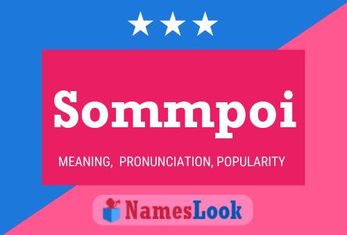 Sommpoi Name Poster